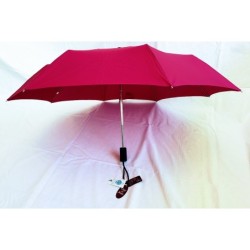 Dámsky skladací dáždnik jednofarebný ružový
