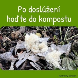 Lufa na šnúrke 10 cm