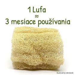 Lufa na šnúrke 10 cm