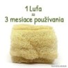 Lufa na šnúrke 10 cm