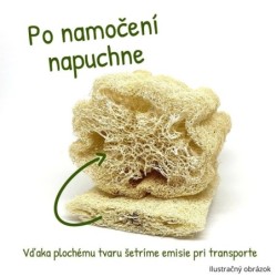 Lufa na šnúrke 10 cm