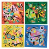 Abstrakcia Giordano - Kandinsky - obrázky z farebného piesku