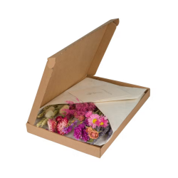 Kvety v poštovej krabičke - ružová