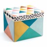 Geometria - sedací box na hračky