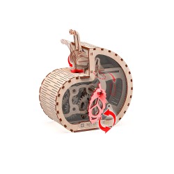 Pokladnička Slimák - 3D puzzle - mechanický model