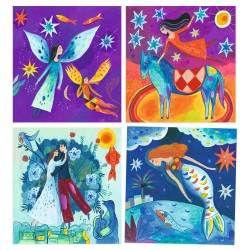 Vo sne - Fronty - Chabali - maľovanie gvašové farby