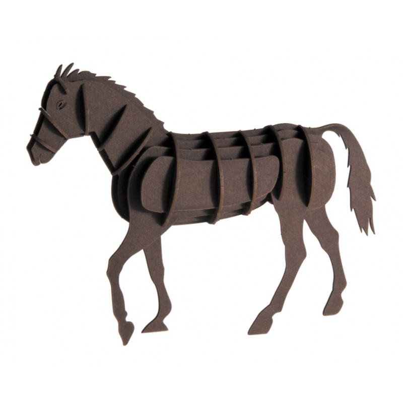 3D papierový model - Kôň