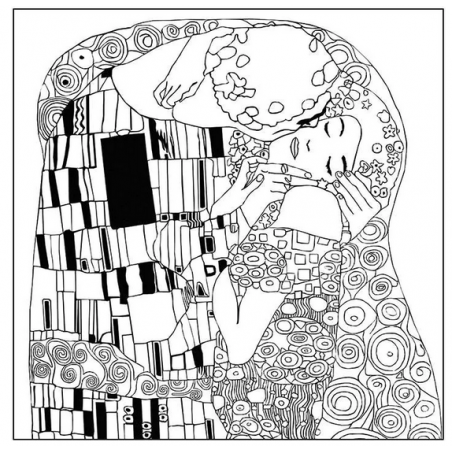Omaľovánky, Gustav Klimt