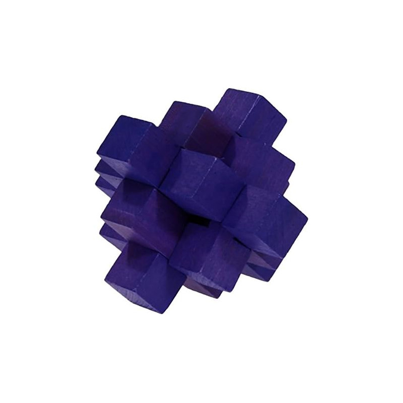 IQ test - Skladacia kocka fialová