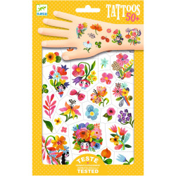 Akvarelové kvety - tetovačky