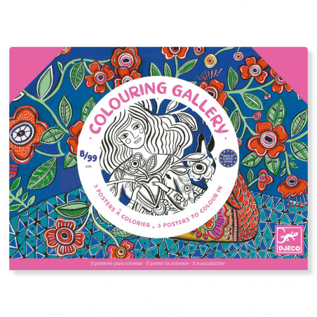 Veľké omaľovánky  - Kvety