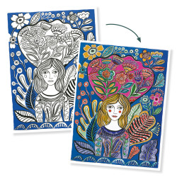 Veľké omaľovánky  - Kvety