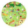 Objavovacie puzzle - Záhradka malých priateľov