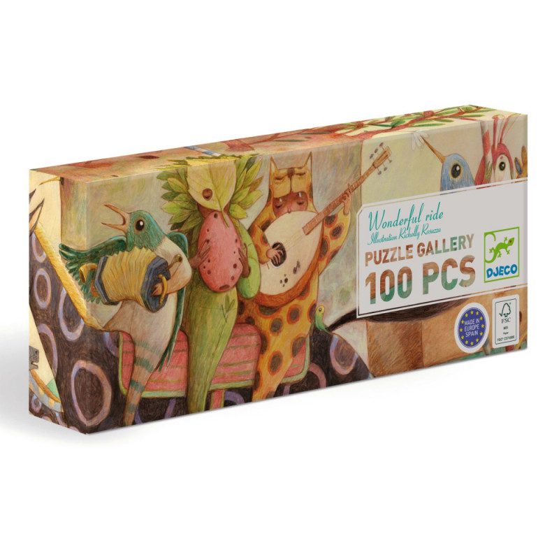Puzzle Galéria - Nádherná jazda