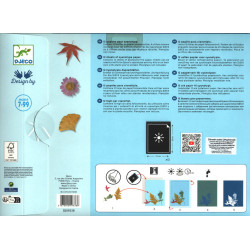 Kyanotypové doplnky: 12 hárkov fotocitlivého papiera