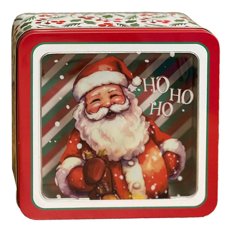 Vianočná darčeková sada v plechovom boxe - Santa