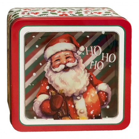 Vianočná darčeková sada v plechovom boxe - Santa