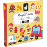 Magnetická kniha Magnetistories Požiarnici