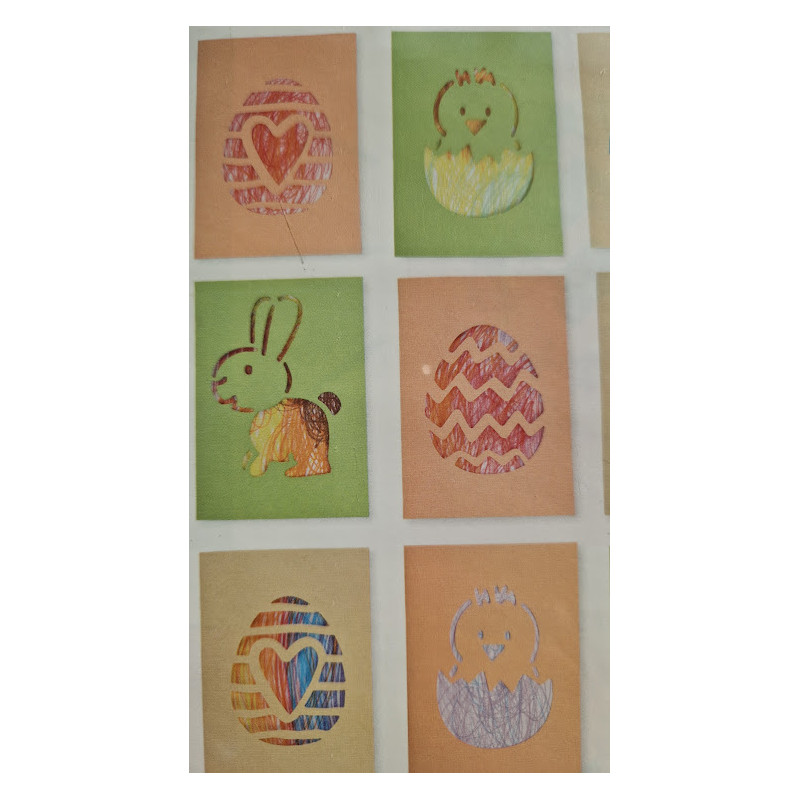 Kreatívna sada : Prvé tvorenie Veľkonočnej karty