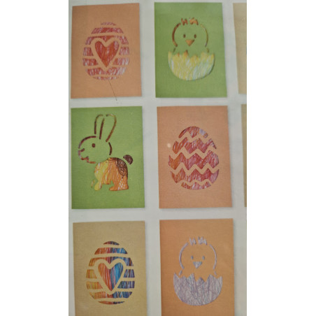 Kreatívna sada : Prvé tvorenie Veľkonočnej karty