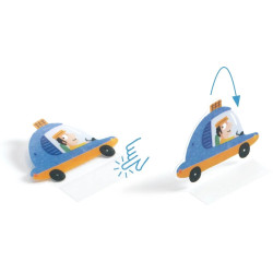 Vozidlá - zdvíhacie odnímateľné samolepky