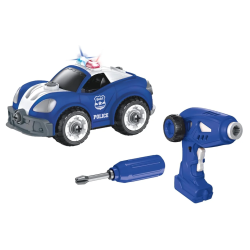 RC skrutkovacie auto - policajti 2 v 1