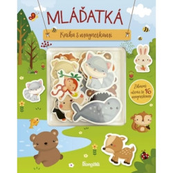 Kniha s magnetkami - Mláďatká